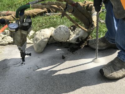 Concrete Patio Raising in Des Moines, IA