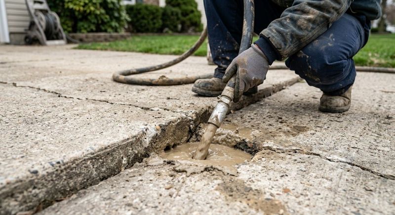 Concrete Settlement Repair in Tampa, FL
