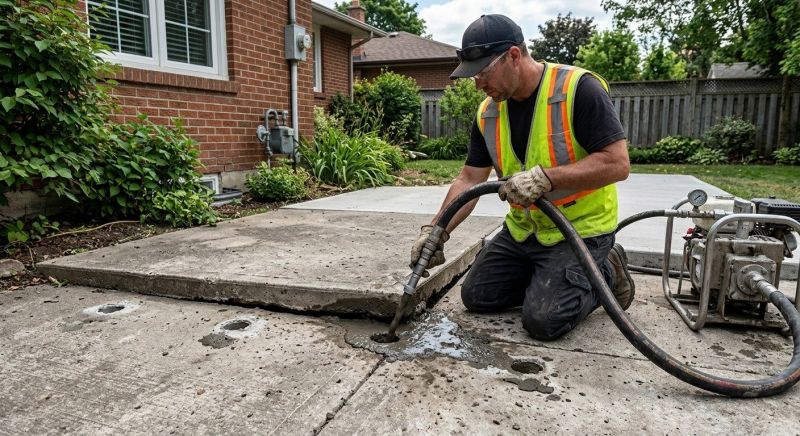 Patio Leveling in Des Moines, IA
