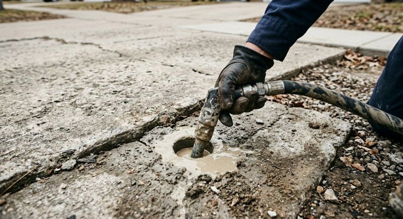 Pressure Grouting in West Des Moines, IA